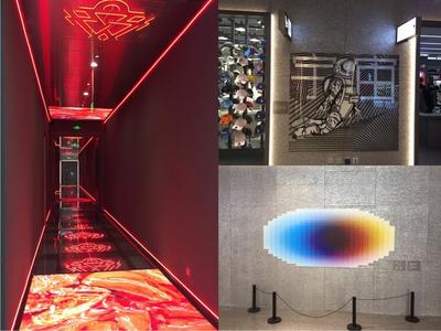 商場跨界復合空間 動態影像視覺創意點亮夜間消費新體驗